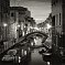 San Pietro la nuit
  Venise, Venice, Venezia, boat, bateau, night, notte, lights, lumières, bridge, pont 