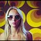 NadiApollo with glasses <br> Nadia <br> vintage 70s portrait gallery <br> Zenit E with expired film